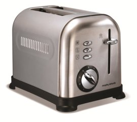 Morphy Richards Accents Brushed 2 fetta/e 950 W Stainless steel