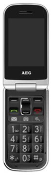 AEG S200 cellulare 6,1 cm (2.4") 77,5 g Nero
