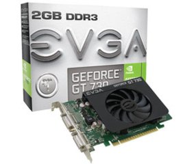 EVGA 02G-P3-2738-KR scheda video NVIDIA GeForce GT 730 2 GB GDDR3