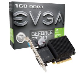 EVGA 01G-P3-2710-KR scheda video NVIDIA GeForce GT 710 1 GB GDDR3