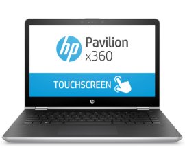 HP Pavilion x360 14-ba033nl Ibrido (2 in 1) 35,6 cm (14") Touch screen HD Intel® Pentium® 4415U 8 GB DDR4-SDRAM 128 GB SSD Windows 10 Home Argento