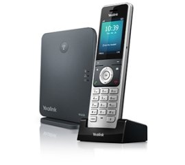 Yealink W60P telefono IP Nero, Argento TFT