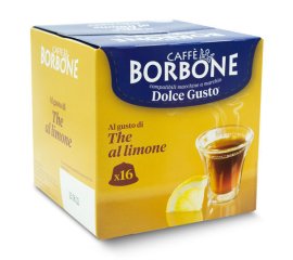 Caffè Borbone Capsule per Dolcegusto Tè al limone Capsule di tè 16 pz