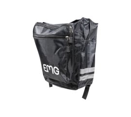 EMG Borsa resistente e capiente, 100% poliestere con 30LT di capienza. Ideale per biciclette elettriche ed e-bike