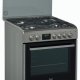 Whirlpool ACMT 6332/IX Cucina Elettrico Gas Nero, Stainless steel A 2