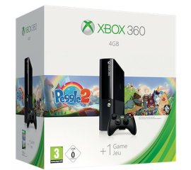 Microsoft Console Xbox 360 4gb Stingray + Peggle 2