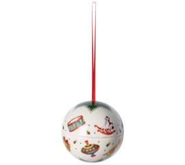 Villeroy & Boch 1486226558 decorazione natalizia Ornamento per palline di Natale Porcellana Multicolore 1 pz
