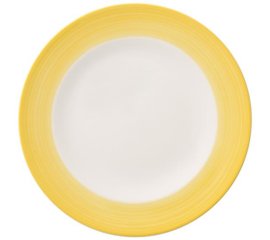 Villeroy & Boch Colourful Life Lemon Pie Vassoio da colazione Rotondo Porcellana Bianco, Giallo 1 pz