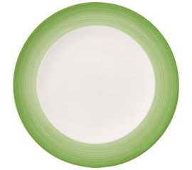 Villeroy & Boch Colourful Life Green Apple Piatto da portata Rotondo Porcellana Verde, Bianco 1 pz
