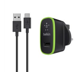 Belkin F7U001VF06-BLK Caricabatterie per dispositivi mobili Nero, Verde Interno