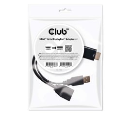 CLUB3D HDMI™ to DisplayPort™ Adapter Male/Female