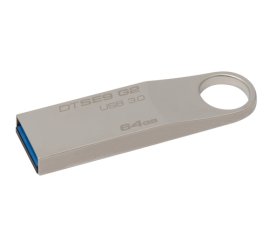 Kingston Technology DataTraveler SE9 G2 64GB unità flash USB USB tipo A 3.2 Gen 1 (3.1 Gen 1) Argento