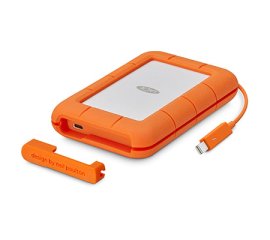 LaCie Rugged Thunderbolt USB-C disco rigido esterno 4 TB Arancione