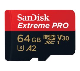 SanDisk 64GB Extreme Pro microSDXC Classe 10
