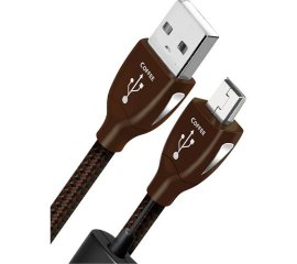 AudioQuest 0.75m Coffee Mini-USB cavo USB 0,75 m USB A Mini-USB B Nero