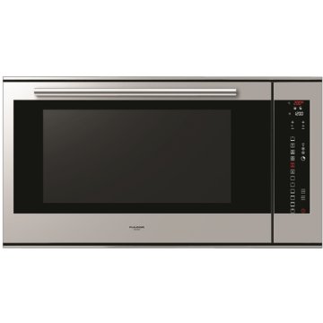 Fulgor Milano CO 9014 TC X 89 L A Nero, Stainless steel