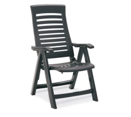 Best 15200050 sedia da esterno Seduta rigida Schienale rigido Plastica Grigio