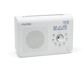 Pure ONE Classic Portatile Digitale Bianco