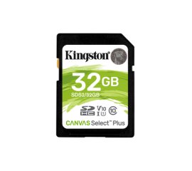 Kingston Technology Canvas Select Plus memoria flash 32 GB SDHC UHS-I Classe 10
