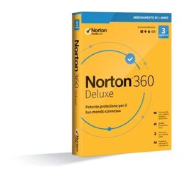 NortonLifeLock Norton 360 Deluxe 2020 Licenza completa 3 licenza/e 1 anno/i