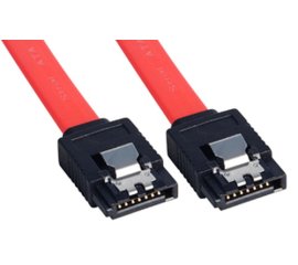 Lindy SATA Cable, 0.5m cavo SATA 0,5 m Rosso