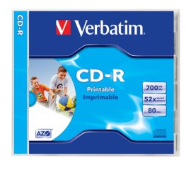 Verbatim 43324 CD vergine CD-R 700 MB 1 pz