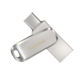 SanDisk Ultra Dual Drive Luxe unità flash USB 64 GB USB Type-A / USB Type-C 3.2 Gen 1 (3.1 Gen 1) Stainless steel