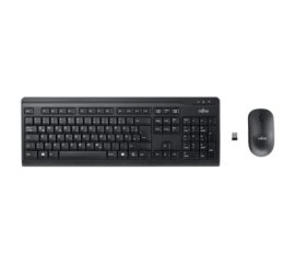 Fujitsu Wireless Keyboard Set LX410 tastiera Mouse incluso RF Wireless QWERTY Italiano Nero