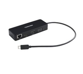 Dynabook PA5272U-3PRP hub di interfaccia USB 2.0 Type-C Nero