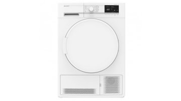 Sharp Home Appliances KD-GCB7S7PW9 asciugatrice Libera installazione Caricamento frontale 7 kg B Bianco