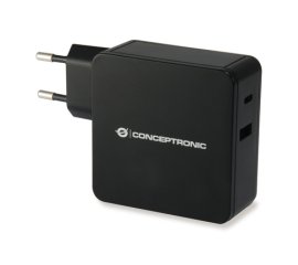 Conceptronic ALTHEA02B Caricabatterie per dispositivi mobili Nero Interno