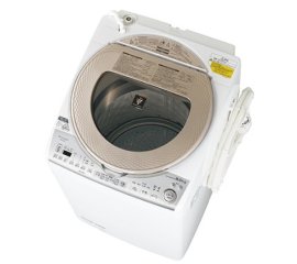 Sharp Home Appliances ES-TX8B lavasciuga Libera installazione Caricamento dall'alto Oro