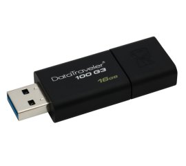 Kingston Technology DataTraveler 100 G3 unità flash USB 16 GB USB tipo A 3.2 Gen 1 (3.1 Gen 1) Nero