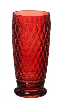 Boston coloured Bicchiere highball/birra red