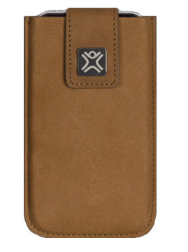 XtremeMac Suede Mobile phone sleeve Marrone