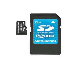 MEDIACOM MICROSD DA 32GB UHS-I + ADATTATORE