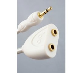 AudioQuest MINISPLIT 3.5mm 2 x 3.5mm Bianco cavo a