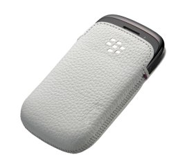 BlackBerry Leather Pocket, Curve 9220/9310/9320 custodia per cellulare Custodia a sacchetto Bianco