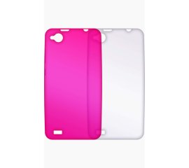 NGM-Mobile BUMPER-PR/PACK1 custodia per cellulare Cover Rosa, Trasparente