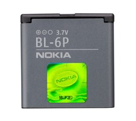 Nokia BL6P ricambio per cellulare Batteria Grigio