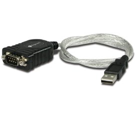 Digicom USB Serial Converter cavo seriale Nero, Argento USB tipo A DB-9