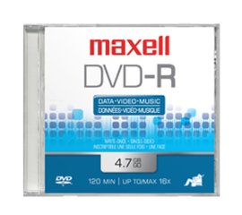 Maxell 275731 DVD vergine 4,7 GB DVD-R 25 pz