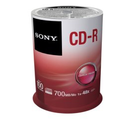 Sony 100 x CD-Rs 700 MB