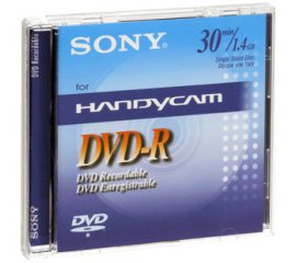 SONY DVD-R 8CM PER VIDOCAMERA 1.4GB JAWEL CASE 30M