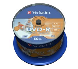 Verbatim 43533 DVD vergine 4,7 GB DVD-R 50 pz