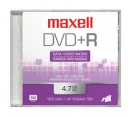 Maxell 275735 DVD vergine 4,7 GB DVD+R 25 pz