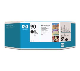 HP Cartuccia inchiostro nero DesignJet 90, 400 ml
