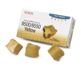 Xerox Solid ink 8500/8550 Giallo (3 stick)