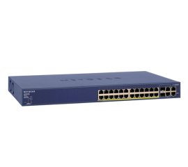 NETGEAR FS728TP-100EUS switch di rete Gestito Fast Ethernet (10/100) Supporto Power over Ethernet (PoE) Blu