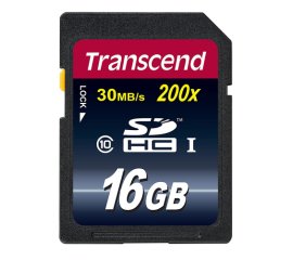 Transcend TS16GSDHC10 memoria flash 16 GB SDHC NAND Classe 10